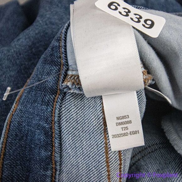 NEW Madewell Tall 9" Mid-Rise Skinny‎ Jeans in Heathfield Wash, 25T - Picture 15 of 16